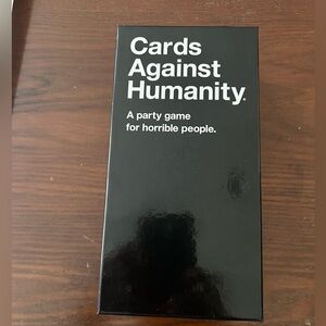 Cards Against Humanity Black and White Card Game for Unconventional Fun